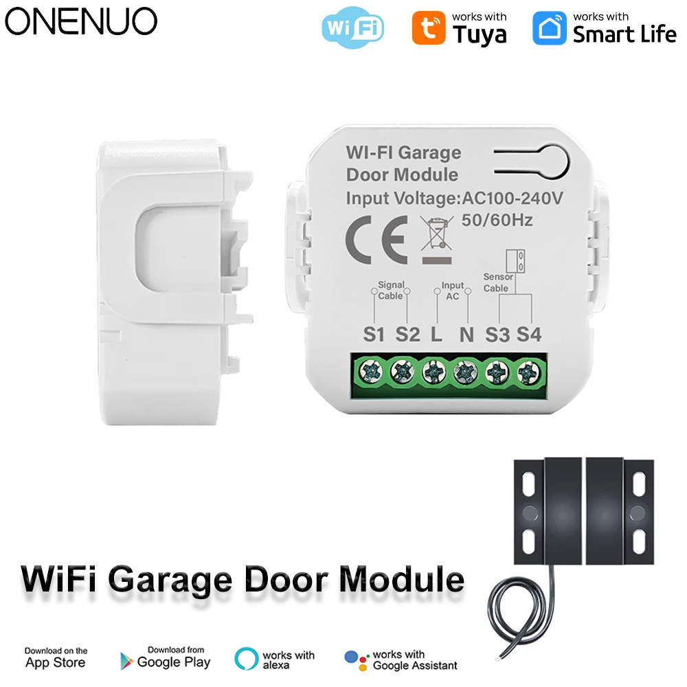 Smart Home Proxmox - Smart Tuya WiFi Garage Door Switch