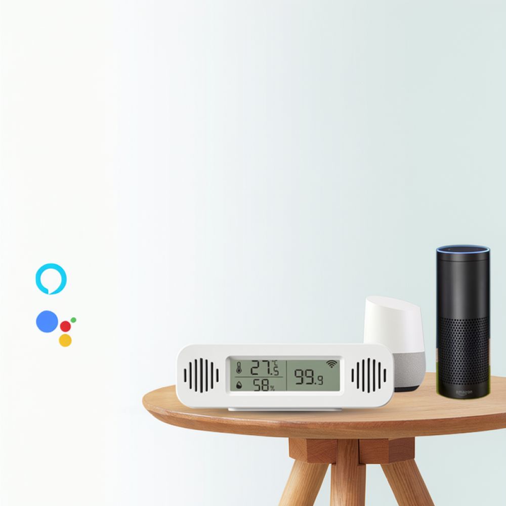 Smart Home Environment Monitoring System - WiFi Connected Smart Hygrometer Barometric Sensor