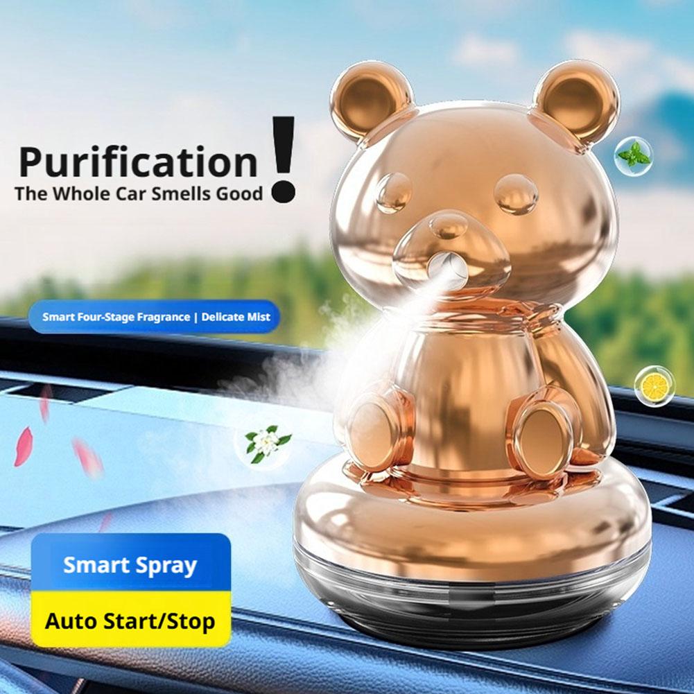 Smart Humidifier - Cute Bear Car Air Freshener Car