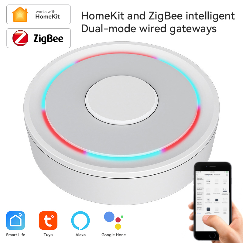 Smart Home Kits - Tuya ZigBee Smart Gateway Homekit Wired