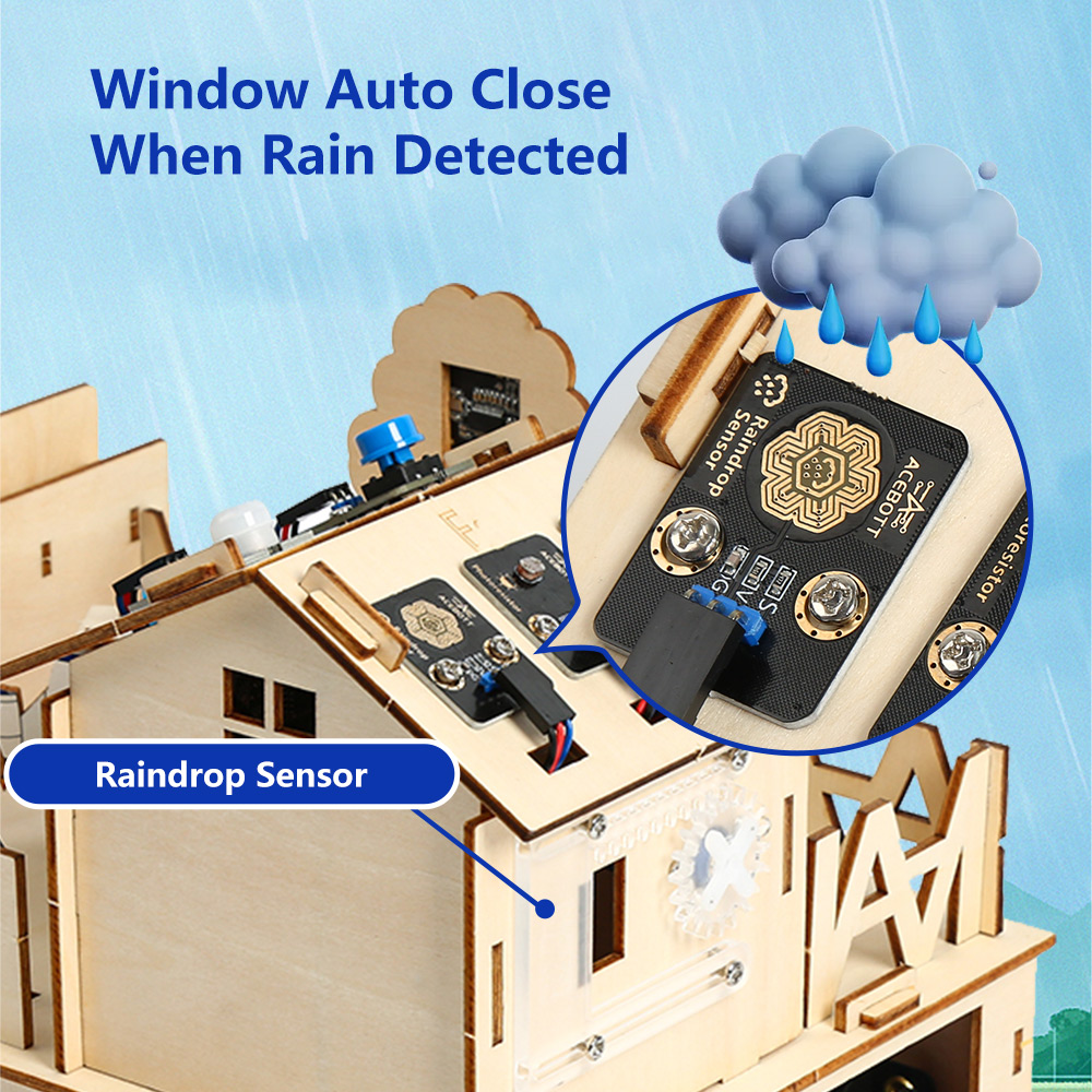 ACEBOTT Smart Home STEM STEAM  - Smart Home Arduino Uno review and price
