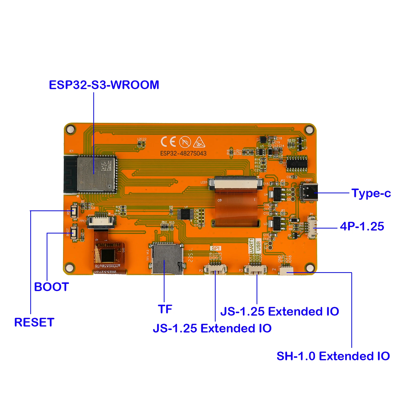 ESP32-4827S043C 4.3 Inch Smart - Smart Home Arduino review and price