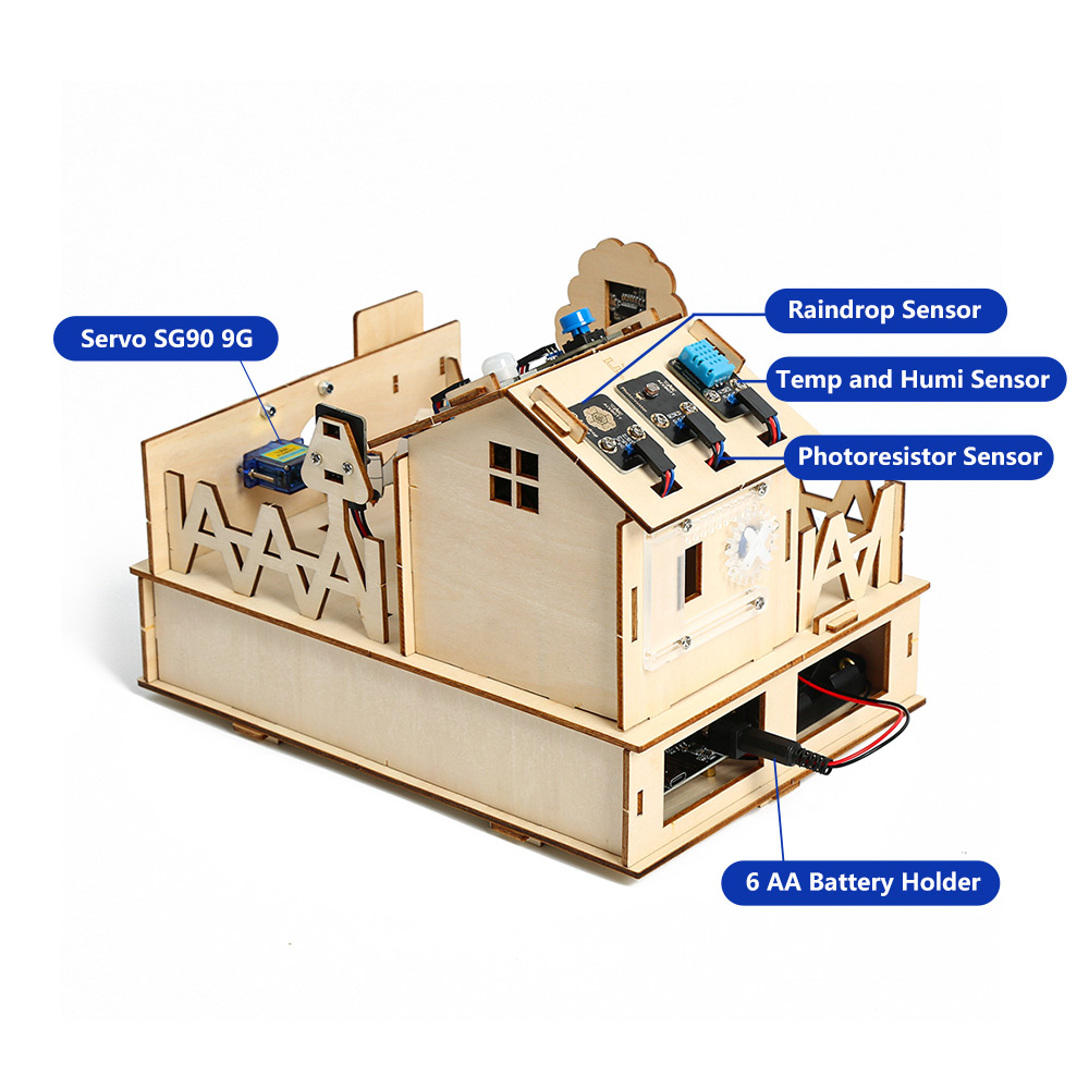 ACEBOTT Smart Home STEM STEAM  - Smart Home Kit For Arduino review and price