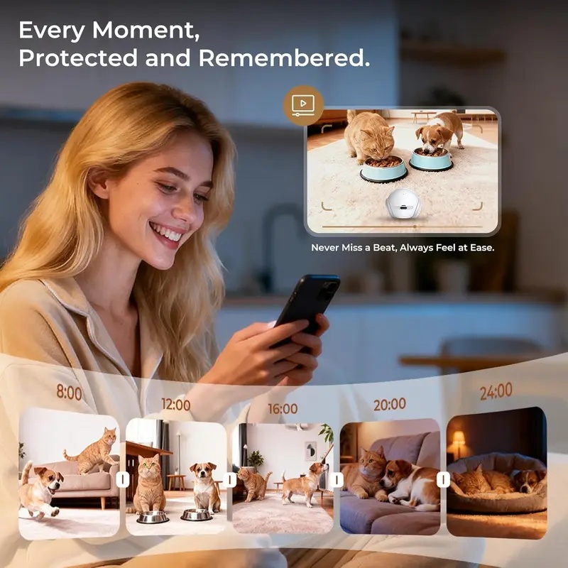 Movable Indoor Pet Robot Camer - Smart Home App review and price