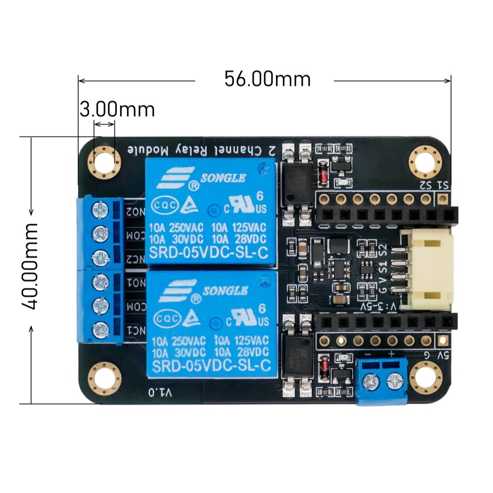 2CH Relay Module Input5V Activ - Smart Home Kit For Arduino review and price