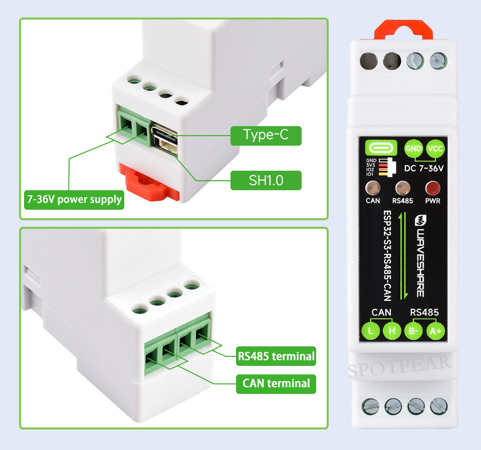 ESP32-S3 industrial control bo - Smart Home Arduino review and price