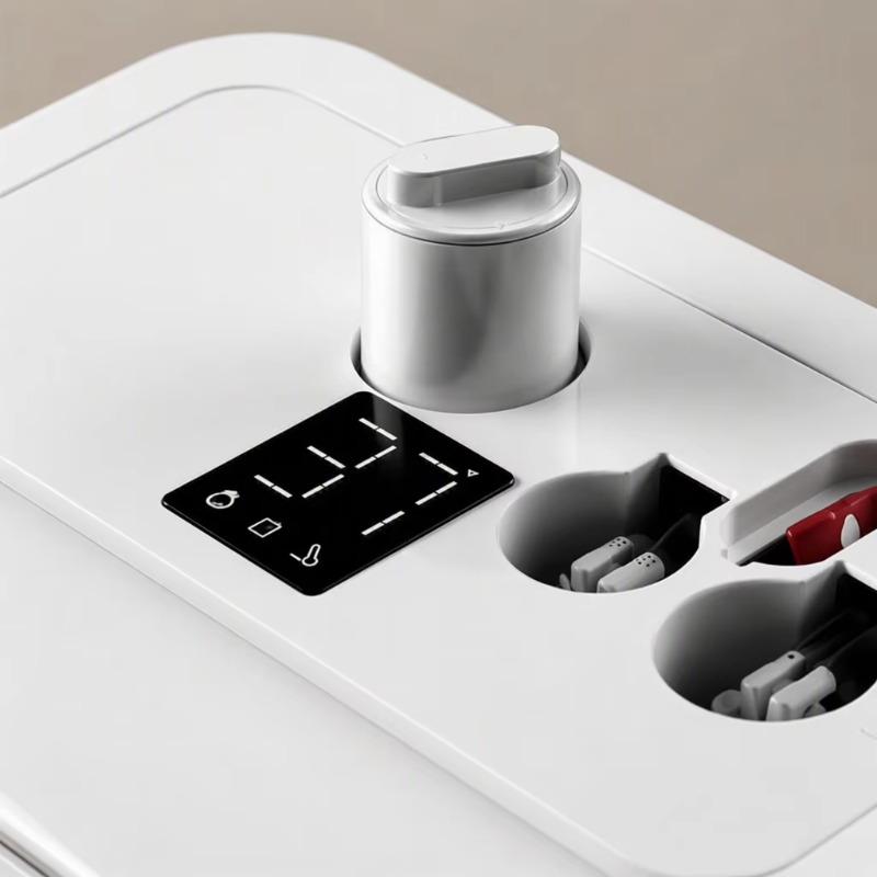 White Smart Toilet Square Bowl - Smart Home App review and price