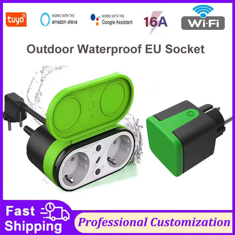 Tuya EU 16A Wifi Smart Outdoor - Smart Home For Living review and price