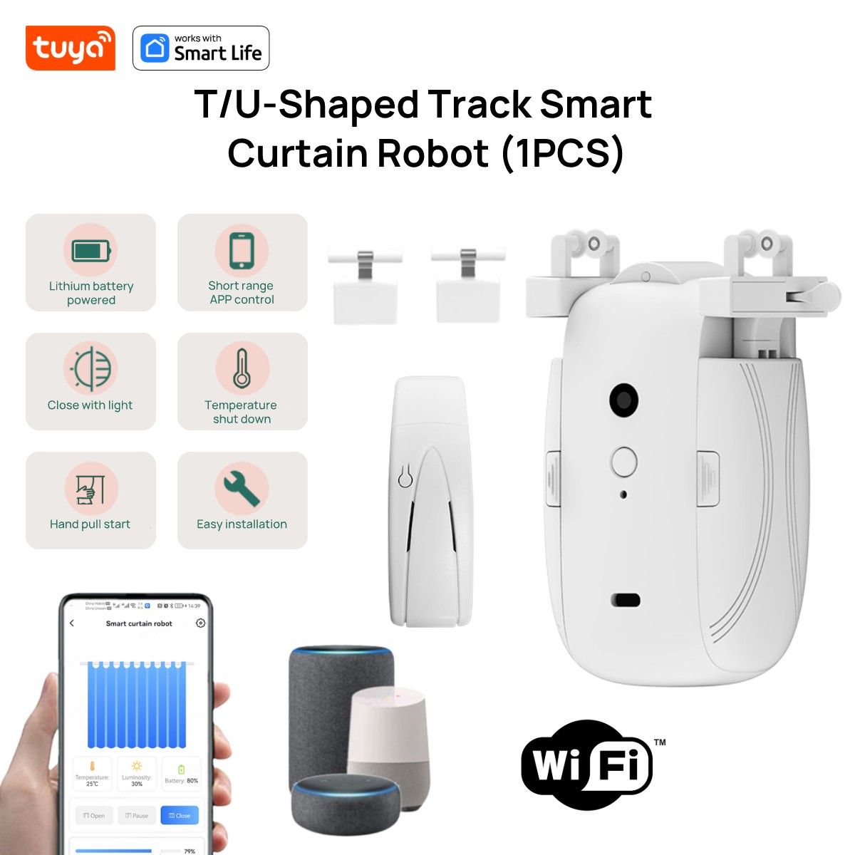 Tuya Smart WiFi Curtain Robot  - Smart Home Proxmox review and price