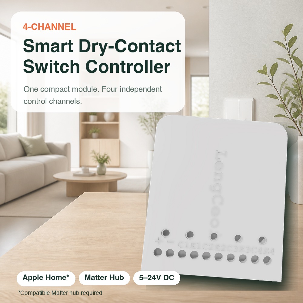 4CH Smart Dry Contact Switch C - Smart Home Hub Samsung review and price