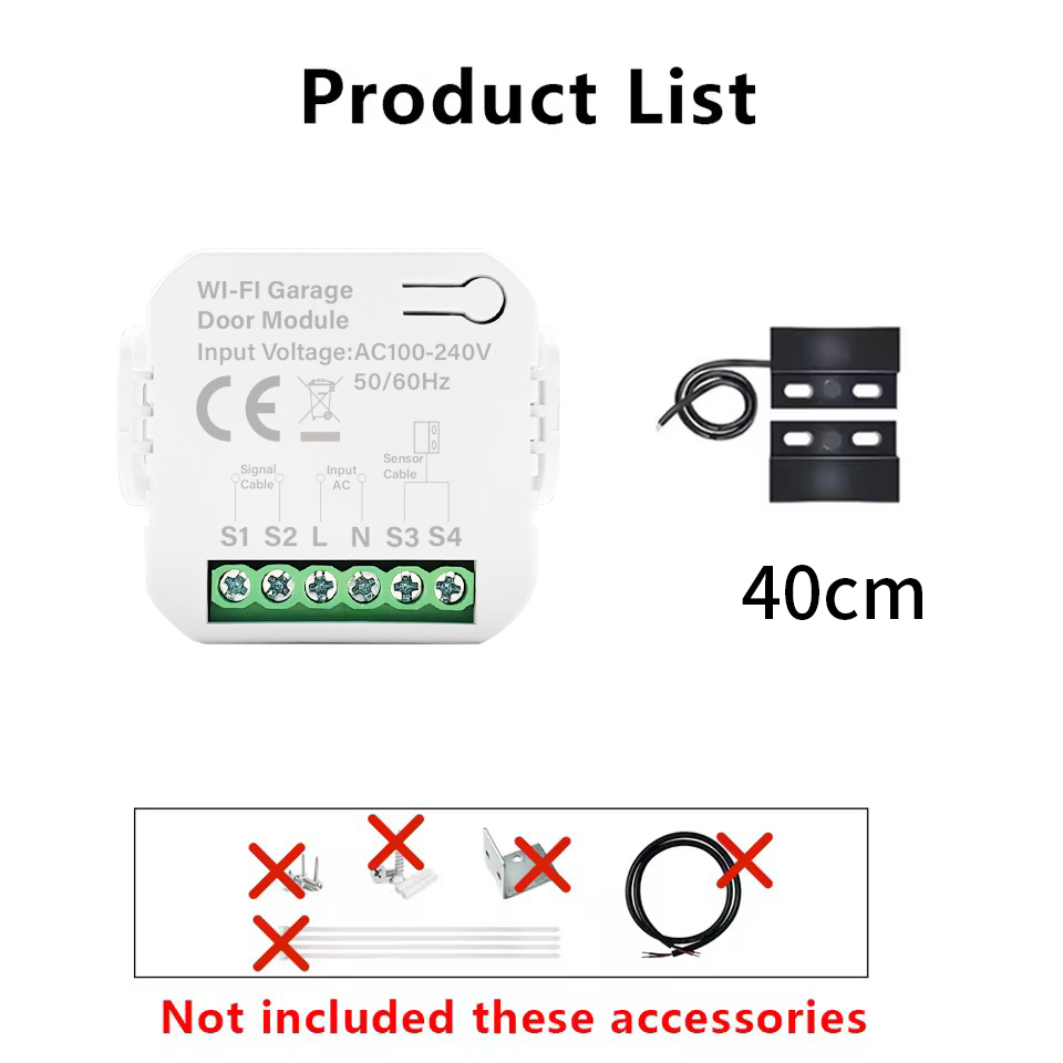 Smart Tuya WiFi Garage Door Sw - Smart Home Proxmox review and price