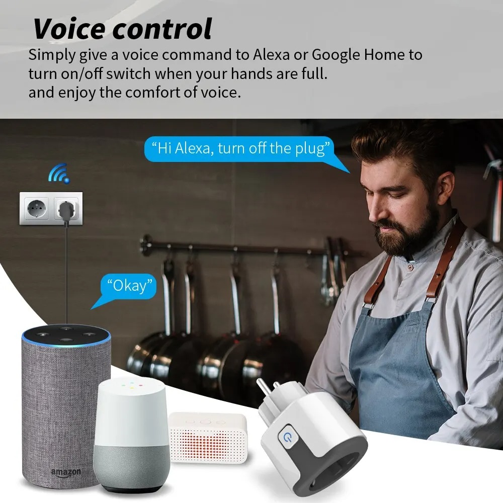 WiFi EU Smart Socket Plug Work - Smart Home Proxmox review and price