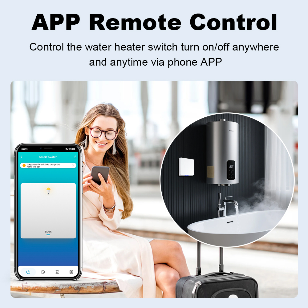 MANHOT Smart Wifi EU Water Hea - Smart Home For Living review and price