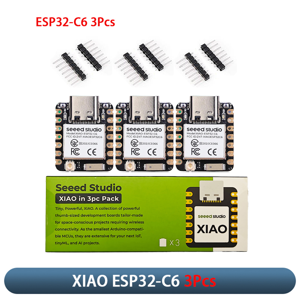 XIAO ESP32-C6 3Pcs Development - Smart Home Kit For Arduino review and price