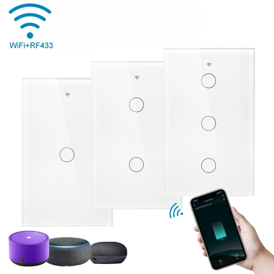 Tuya WiFi Touch Wall Smart Swi - Homesmart Online review and price