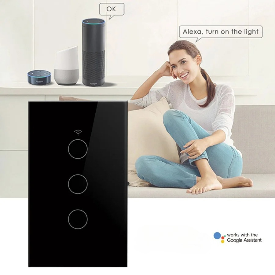 Tuya WiFi Touch Wall Smart Swi - Homesmart Online review and price