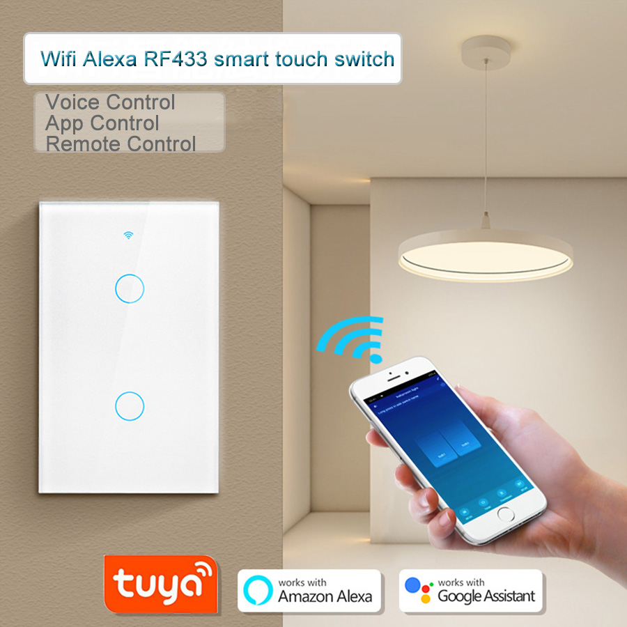 Tuya WiFi Touch Wall Smart Swi - Homesmart Online review and price