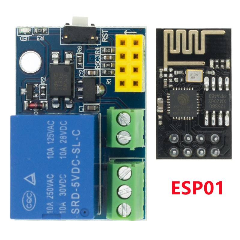 ESP8266 ESP-01 ESP-01S 5V WiFi - Smart Home Arduino Uno review and price