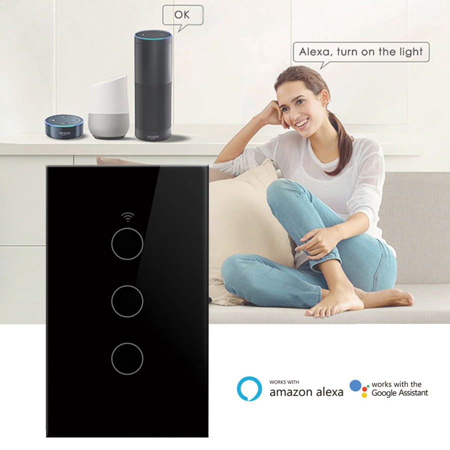Tuya WiFi Touch Wall Smart Swi - Homesmart Online review and price