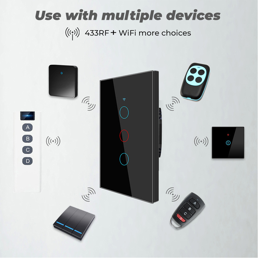 Tuya WiFi Touch Wall Smart Swi - Homesmart Online review and price