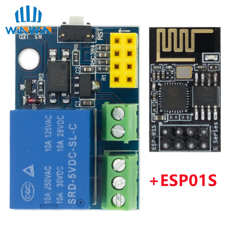 ESP8266 ESP-01 ESP-01S 5V WiFi - Smart Home Arduino Uno review and price
