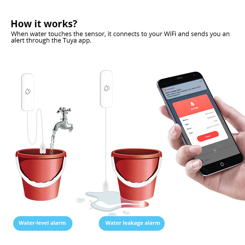 Tuya WiFi Water Leakage Alarm  - Smart Home Proxmox review and price