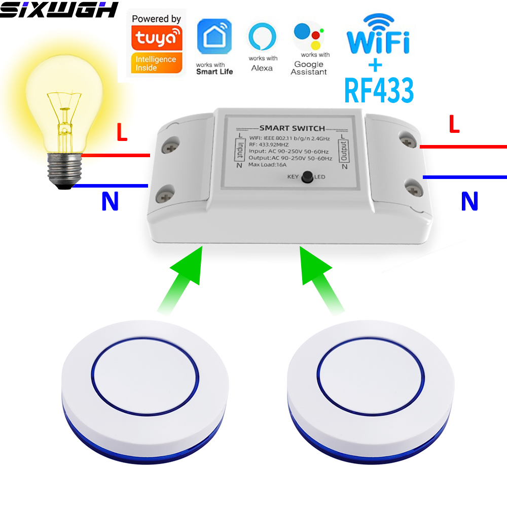 16A WiFi Tuya Smart Switch Wir - Smart Home For Living review and price