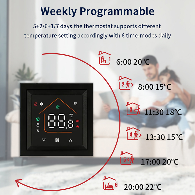 Smart WiFi Thermostat Works Tu - Smart Home Proxmox review and price