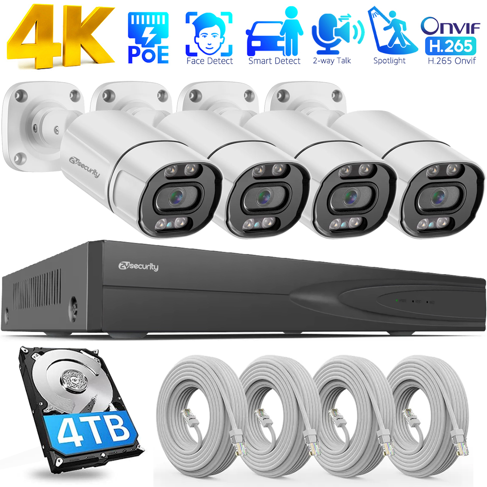 4K PoE Security Camera System  - Smart Home Kits review and price