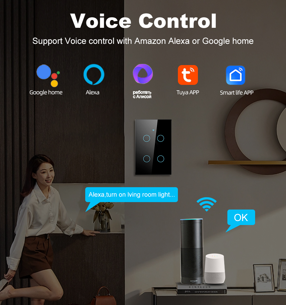 Smart Life Wifi+Bluetooth Touc - Smart Home Proxmox review and price