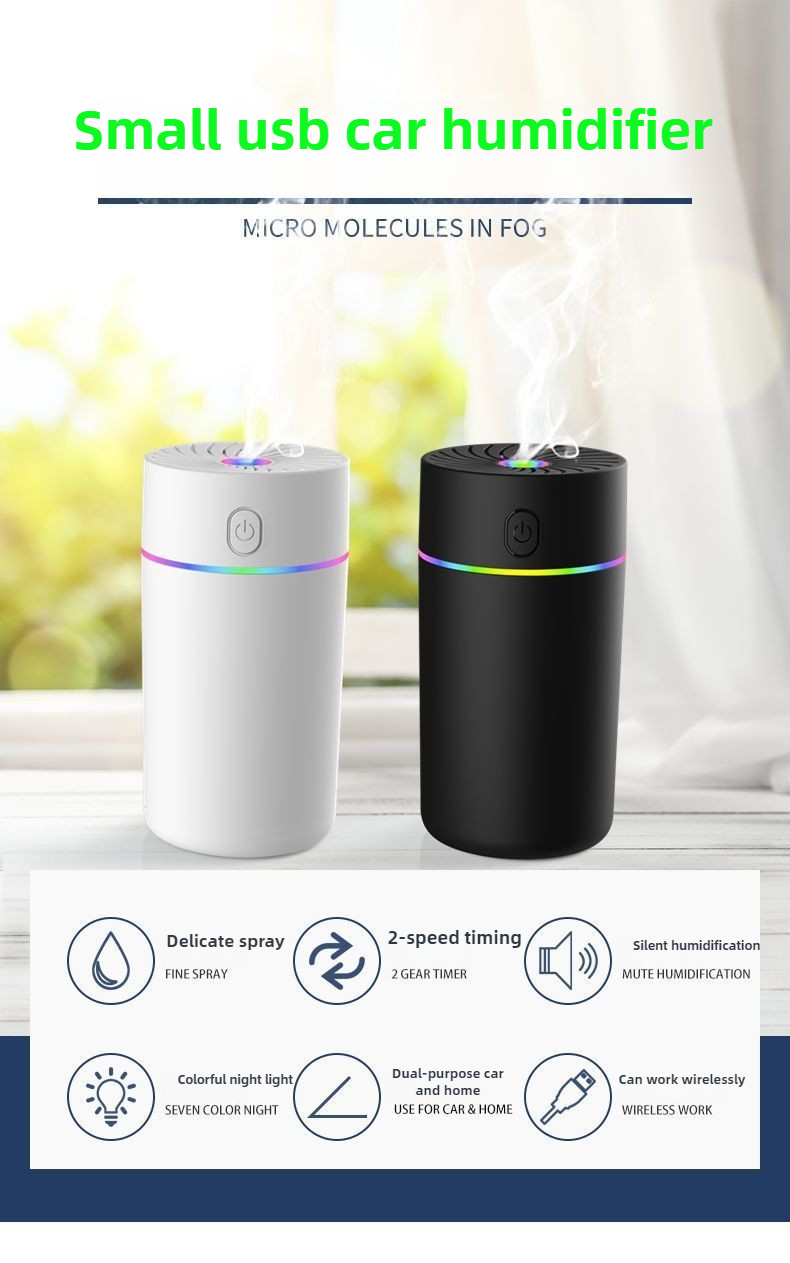 350mL Smart Car Diffuser Humid - Smart Humidifier review and price
