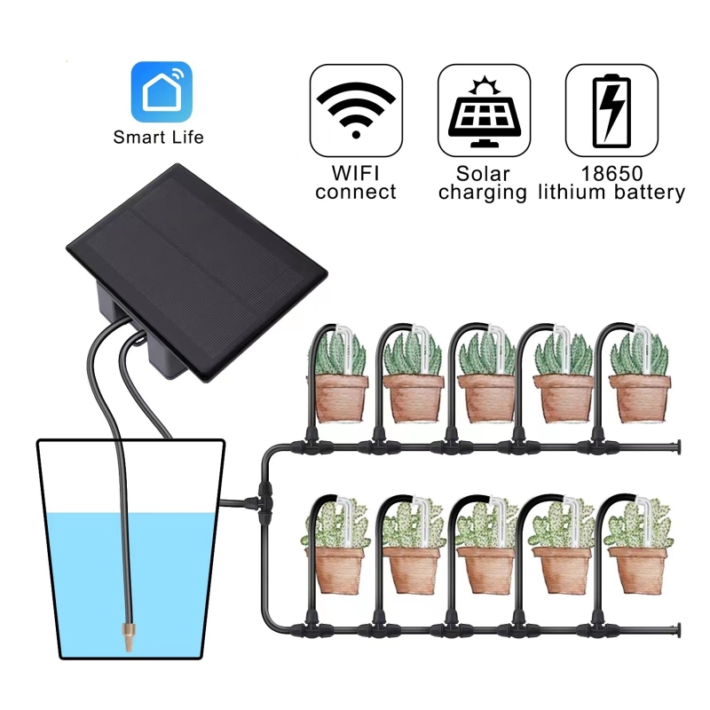 WIFI Solar Automatic Watering  - Smart Home Kits review and price