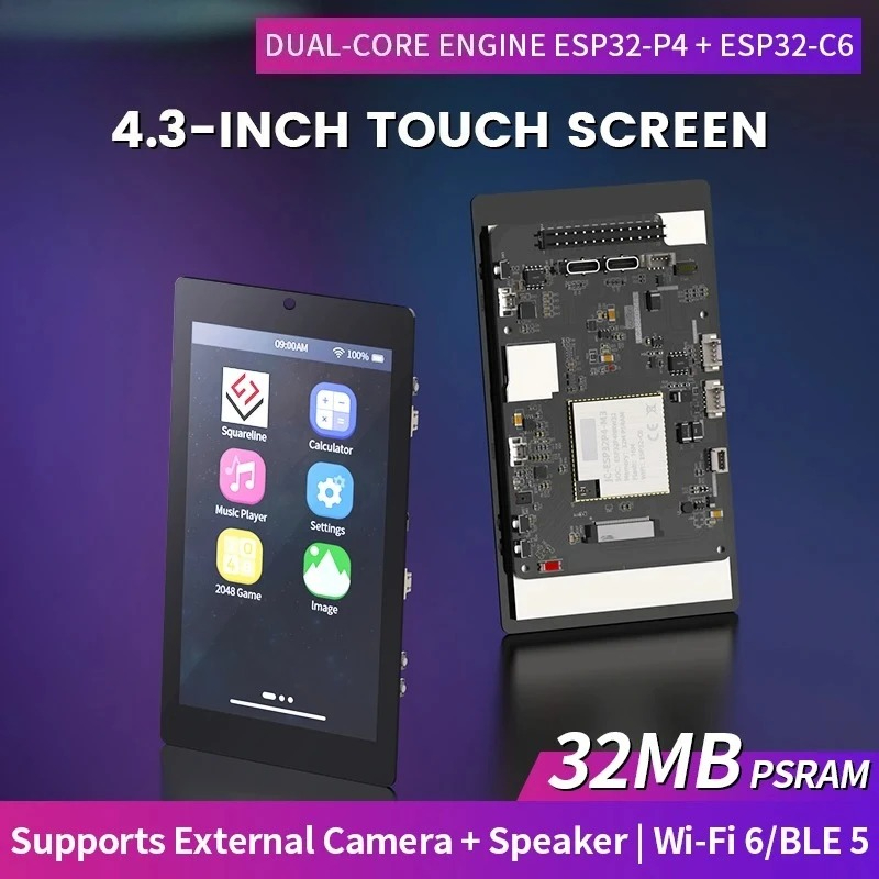 4.3 inch 480x800 IPS Capacitiv - Smart Home Arduino review and price