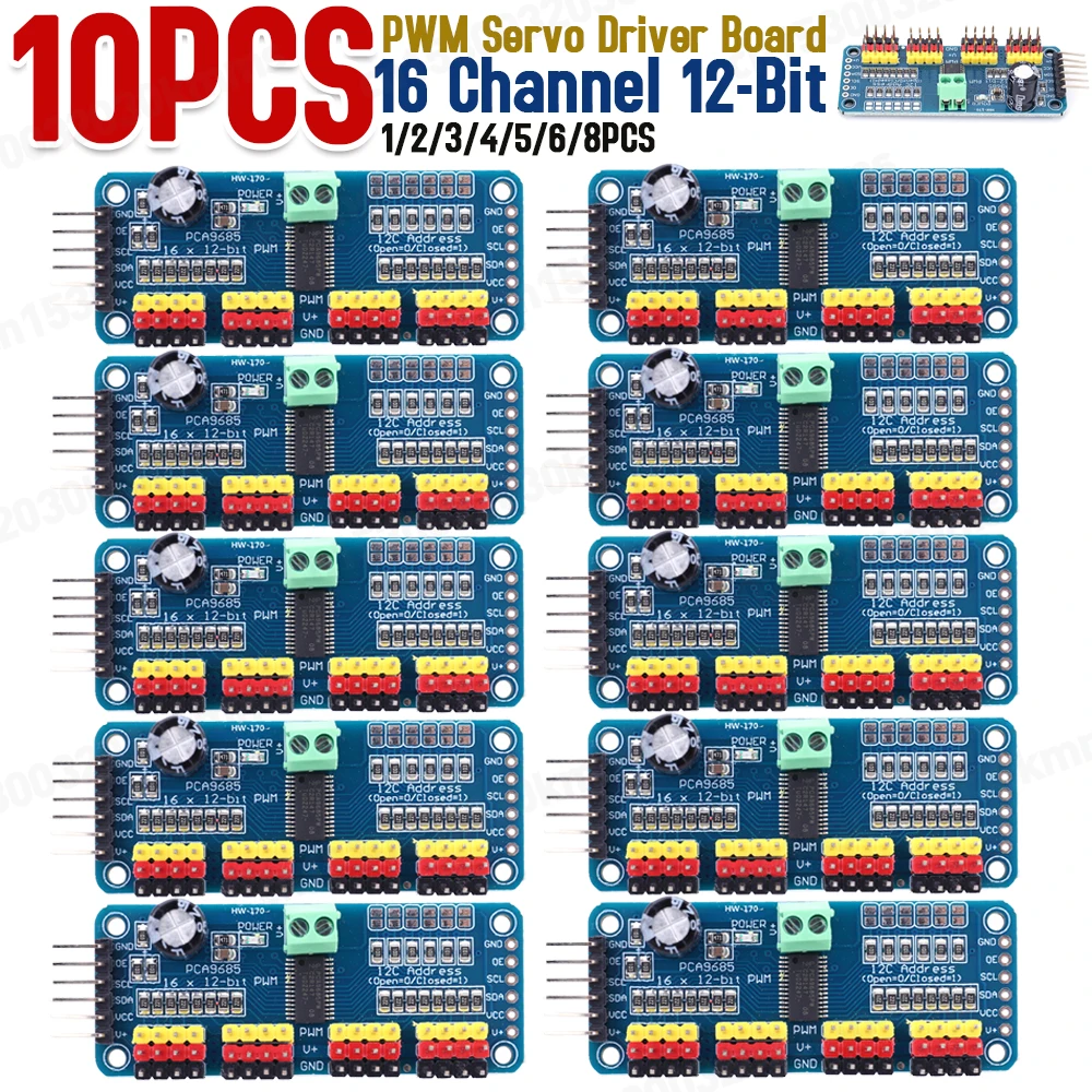 1-10PCS PCA9685 Robot Controll - Smart Home Arduino review and price